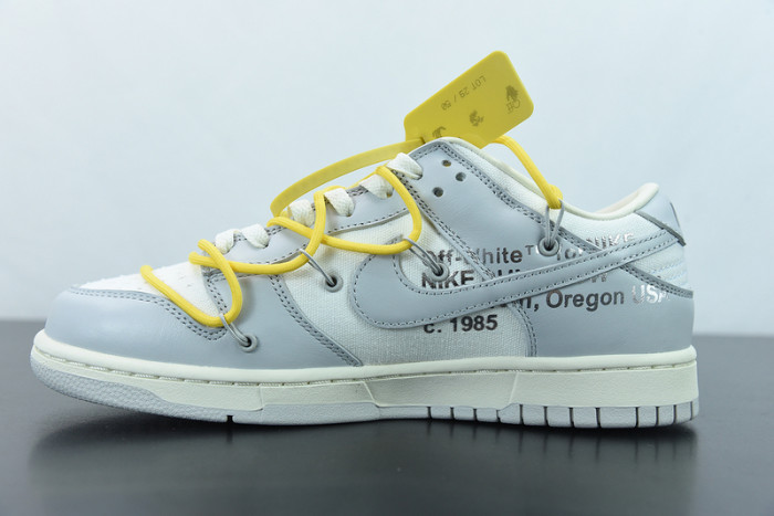 ow x dunk low 