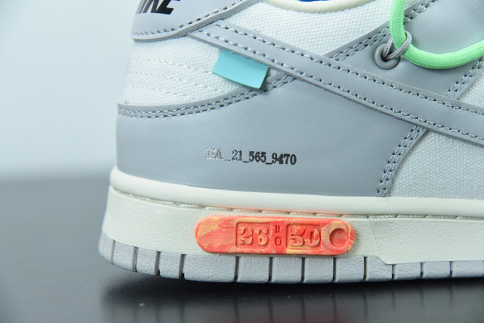 ow x dunk low 