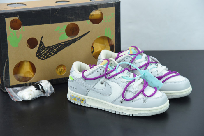 ow x dunk low 