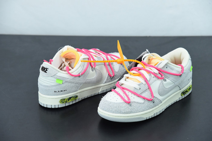 ow x dunk low 