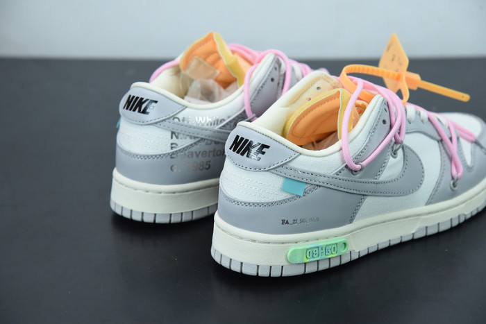 ow x dunk low 
