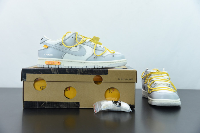 ow x dunk low 