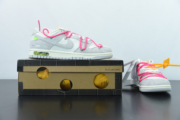 ow x dunk low 