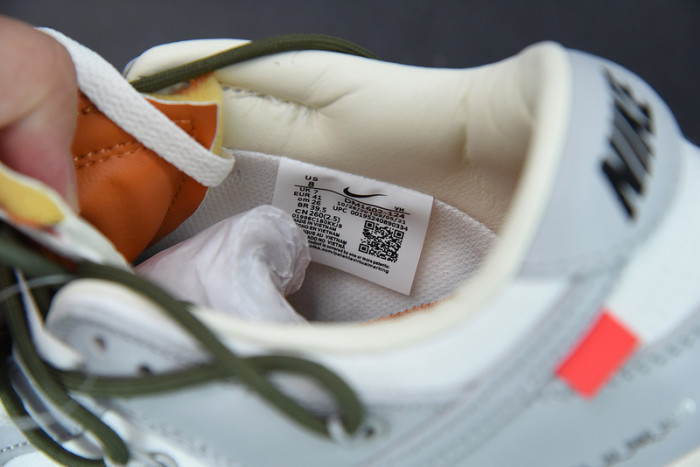 ow x dunk low 
