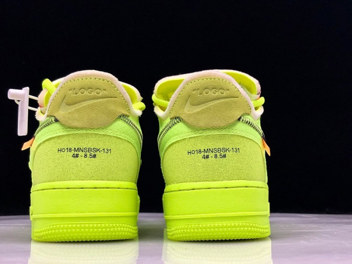 off-white x air force 1 low