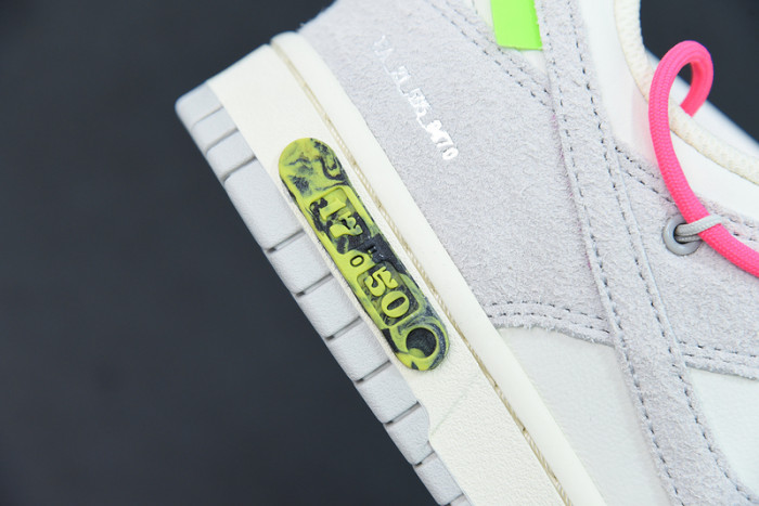 ow x dunk low 