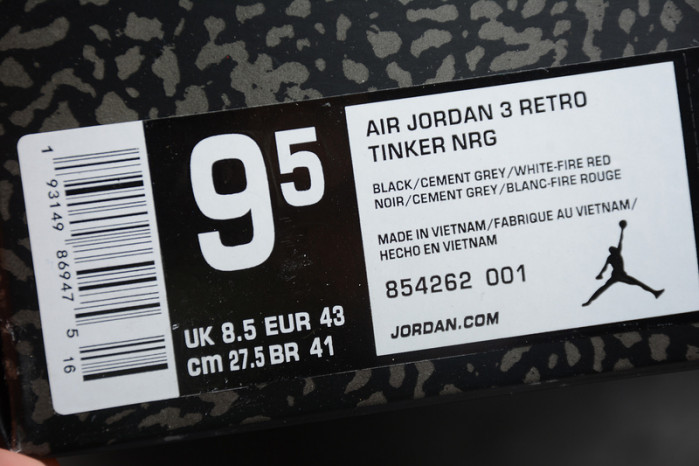 air jordan 3 retro og