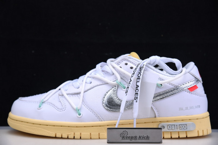 ow x dunk low 