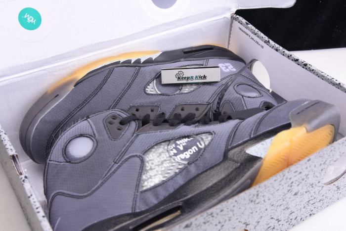 off white x air jordan 5 retro sp