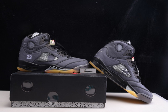 off white x air jordan 5 retro sp