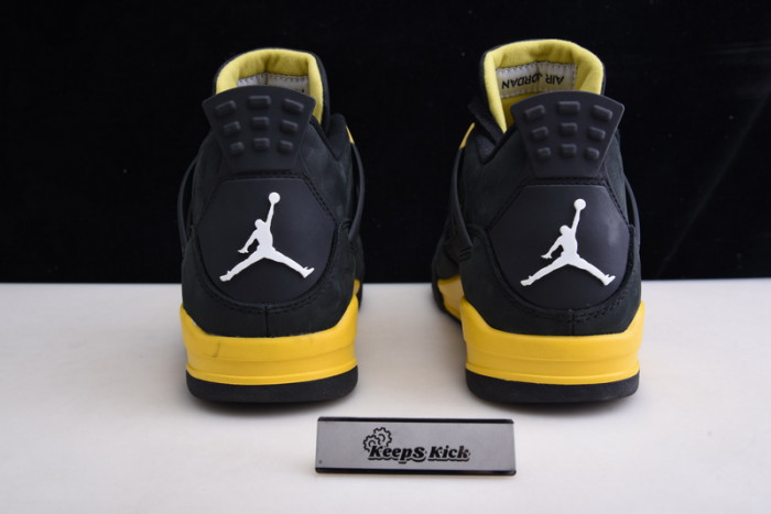 air jordan 4 retro thunder 308497-008 (box updated)