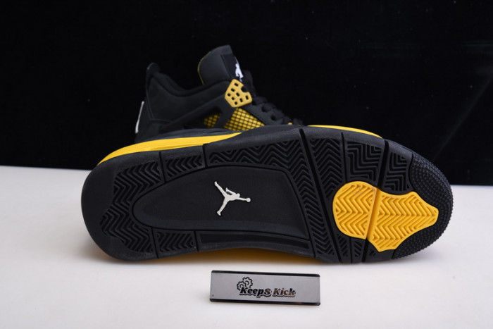 air jordan 4 retro thunder 308497-008 (box updated)