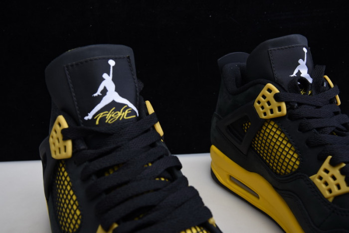 air jordan 4 retro thunder 308497-008 (box updated)